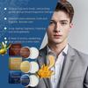 Baume Parfum Solide Lune de l'Est (Santal pour hommes) Baume Parfum Solide Charme pour Homme, Frais et Naturel, Longue Durée, Portable