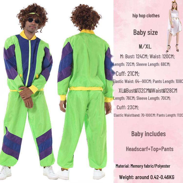 Halloween 70s Disco Hippie Costume