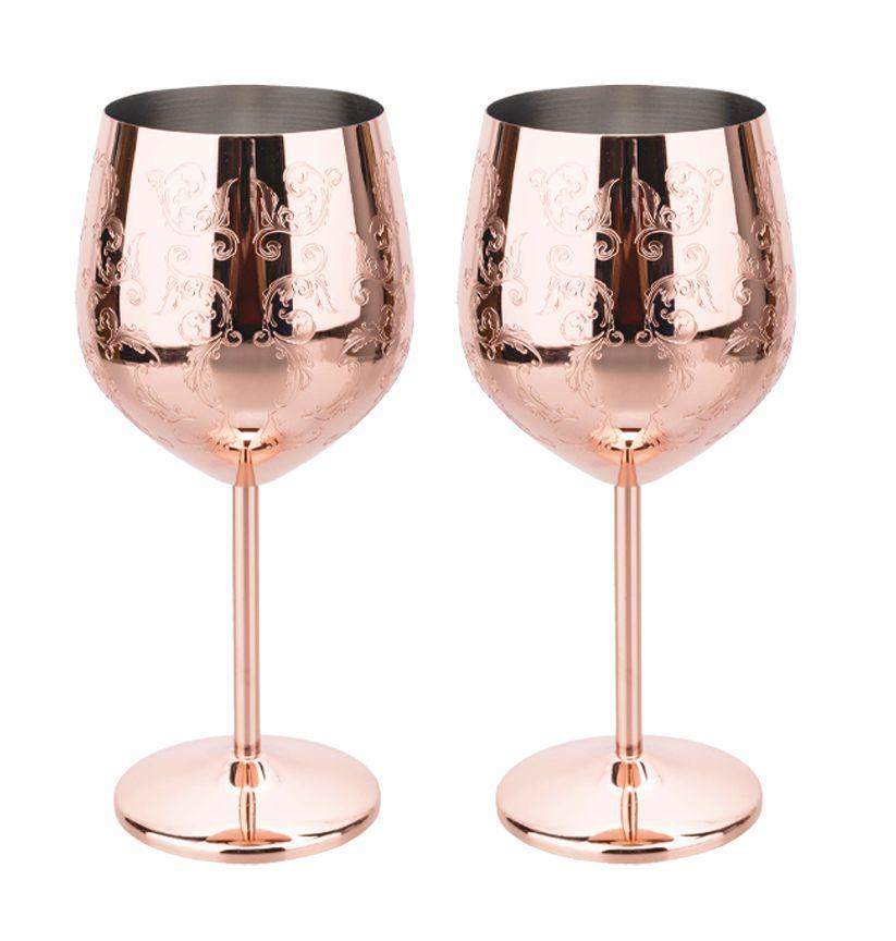 Stainless Steel Glass Goblets Cocktail Creative Metal Wine Glass Bar Restaurant Champagne Red Wine Glass Drinkware Barware Cup