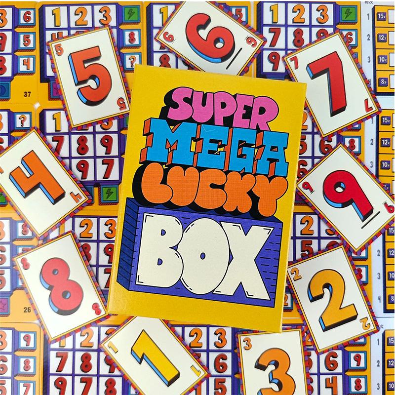 Super Mega Lucky Box Board Game Family Party Fun Strategy Card Game For 1-6 Players