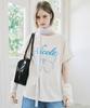 Nigaennikol Nicole Butterfly Sleeve Top_Beige Blue