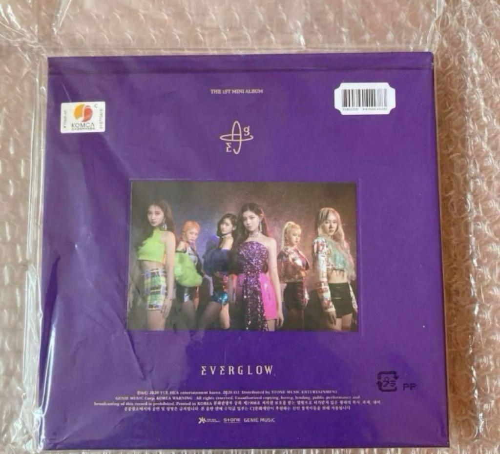 [USED] EVERGLOW reminiscence album signed by all members