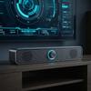 USB Powered Soundbar Speaker Surround Audio Wired Soundbar Audio System PC Soundbar  For PC