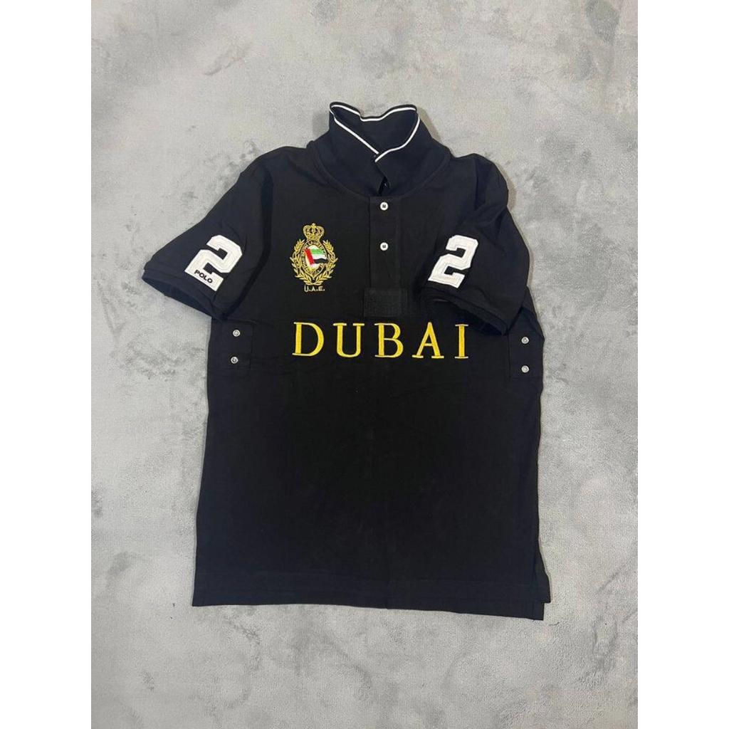 GLYDE Neues Herren Poloshirt Miami City Beliebt Hochwertiges Athleisure Baumwolle Kurzarm Poloshirt