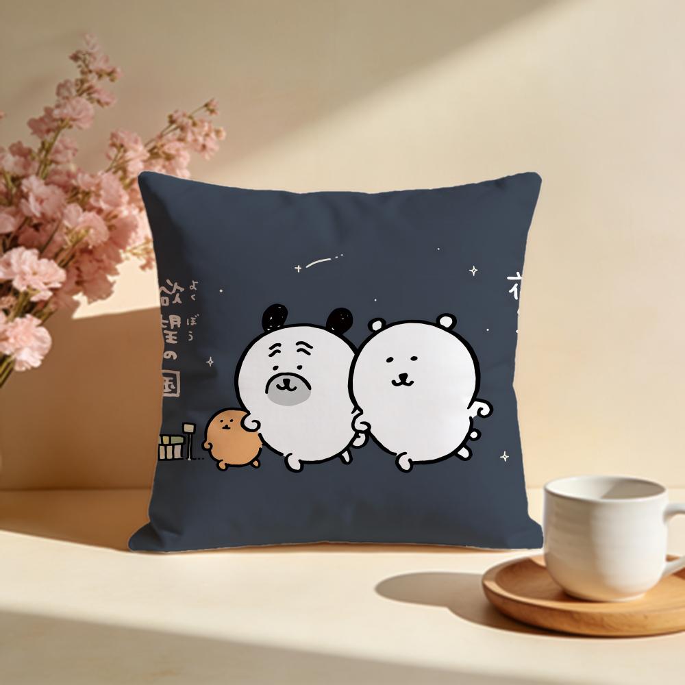Popular NNagano Bearable Cushion Cover Stylish Washable Pillow Cover Ideal for Couch Bedroom Car Decoration