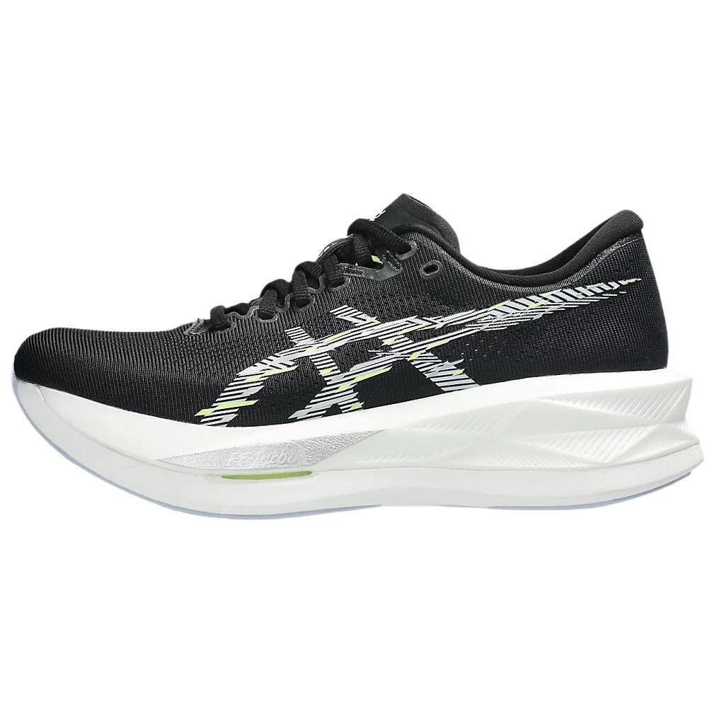 Asics Sonicblast Black Green Women Sneakers Blue-Fade 1012B862-001 43.5