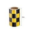 Grid Reflective Tape 10cm*5m Waterproof Self Adhesive High Visibility Caution Warning Safety Strips Reflector Stickers For Truck