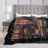 Fast And The Furious Dominic Toretto Renn-Decken Flanell Textil Dekoration Super Weiche Überwurfdecken für Sofa Outdoor Teppich Stück