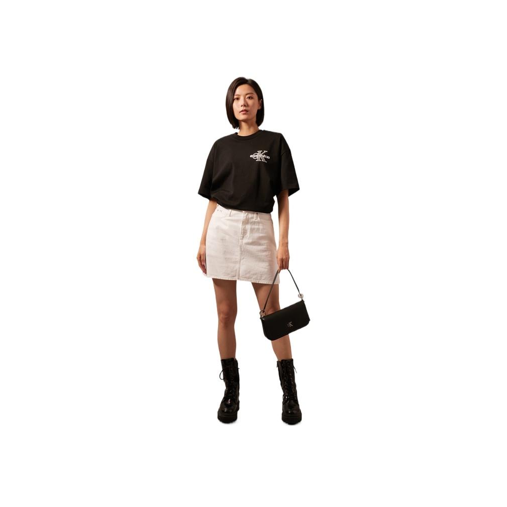 New CALVIN KLEIN Synthetic Material Shoulder Bag Women's Night Ink Black DH3458-UB1