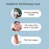 2x Pains Relief Cushions Shock Absorbing Shoe Inserts Plantar Fasciitis Heel Pad