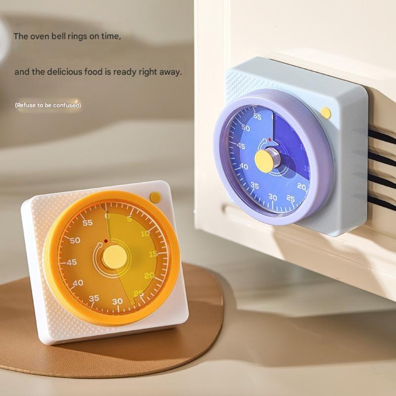 Küchen Kochtimer Mechanisch Manuell Countdowns Wecker Magnetisch Digitaler Timer Zeitmanagement-Werkzeug Langlebig