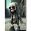 Cartoon Party Halloween Ghost Festival Skeleton Mannequin Ornament