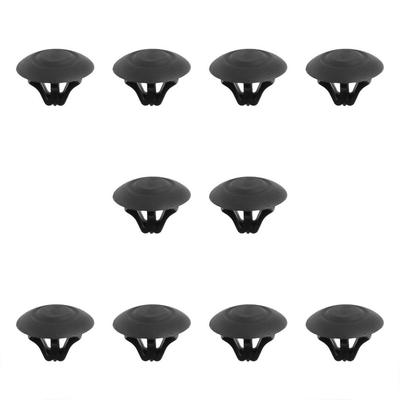 10-Piece Engine Hood Felt Clip for Mercedes
