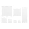 7 Pieces Clear Stamp Blocks, Acrylic Stamping Blocks Tools Set with Grid for Scrapbooking Crafts, C