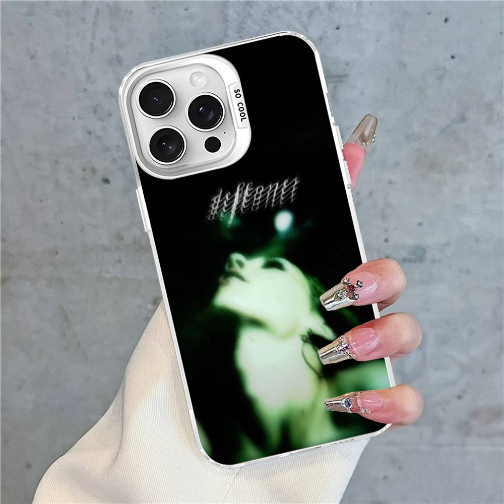

Band D-Deftones Phone Case For iPhone 17 16 15 14 11 12 13 Pro Max Pro Plus Colored Silver Cover iPhone 12
