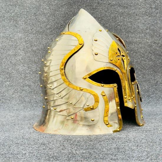 Lord of the Rings Helmet Gondor Knight Helmet Fully Wearable Armor LARP Halloween Costume Best Gift