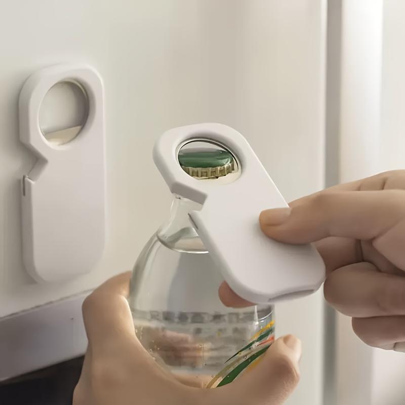 Magnetic Suction Bottle Opener, Refrigerator Magnet, Bottle Cap Opener for Beer, Household Bottle Opener, Wine Bottle Corkscrew
