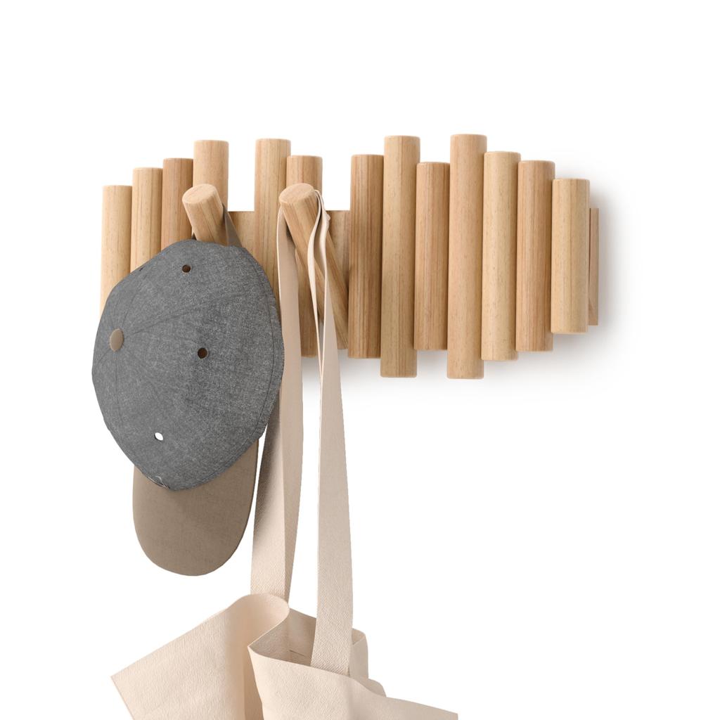 Umbra Wall Hooks, Wall Hanger, 5-Hook Set, Natural, PICKET 21011471390