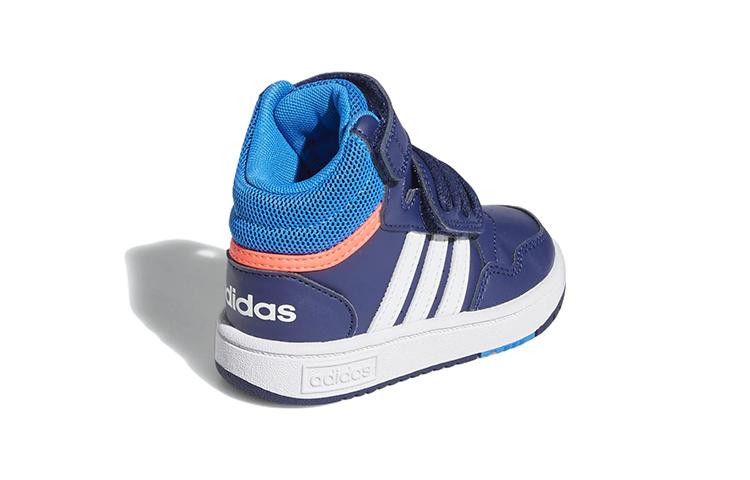Adidas Neo Hoops Mid Abrasion Resistant High top Toddler Shoes Infant And Toddler GW0406