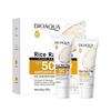 2 pezzi/kit BIOAQUA Spf 50 Set Crema Solare Riso Bianco Viso Corpo Idratante Sbiancante Bloccante Solare Crema Solare Viso