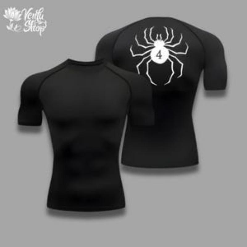 

Hunter x Hunter, Призрачная труппа, Анимекомпрессия, Спортивная одежда, Аниме, Мерч, Компрессор, Облегающий, Мышцы, Футболка для зала S