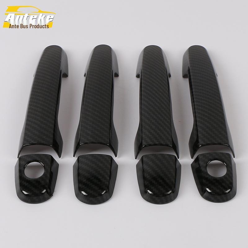 Yaris 2014 Electroplated Door Handle Armrest Trim - Car Modification Accessory