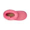 UGG Bailey Zip Short Sheepskin Lined Snow Boots Kids Boots Rose-Pink 1123613T-PKRS