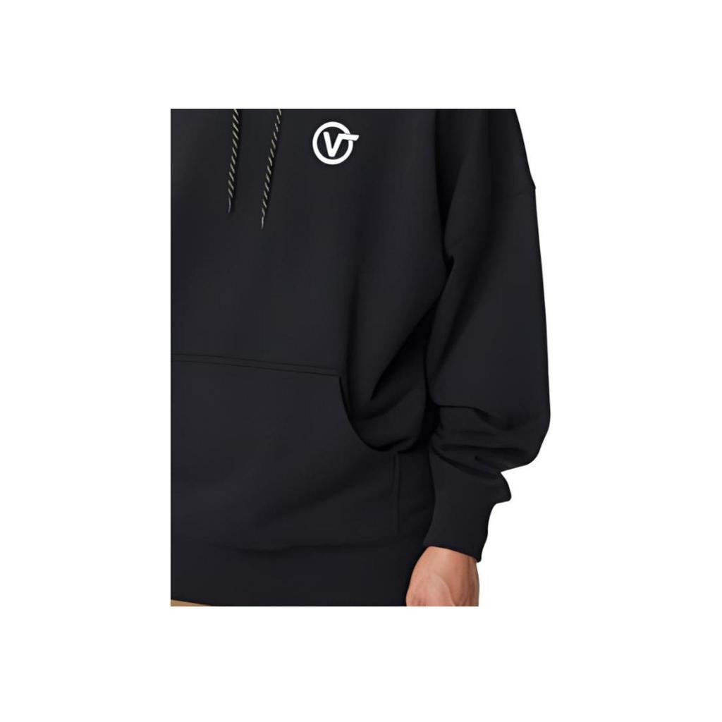 Vans Letter Logo Printed Hoodie Unisex Hoodies Black VN0A4BP7BLK