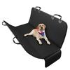 Dog Car Seat Cover Waterproof Scratch Proof Pet Seat Cover for Back Seat Cars Trucks SUVs Black Edge