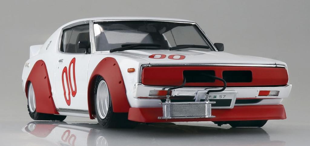 Aoshima Bunka Kyozai Works Seria Hawk 7 Kenmeri 2DrHT Works Model din Plastic (AOSHIMA) 1/24 Nr.