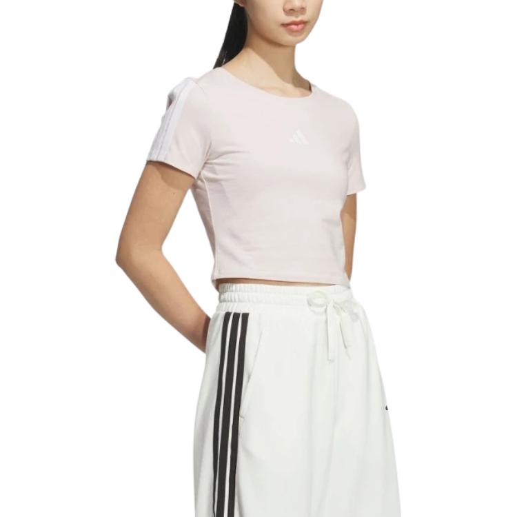 Adidas SS25 T Shirt Women's Purple Pink JZ2314
