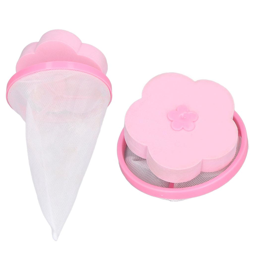 Waschmaschinenfilterbeutel Schwimmend Wiederverwendbar Wäsche Haare Maschenentferner für Pulsatorwaschmaschine 10 Stück