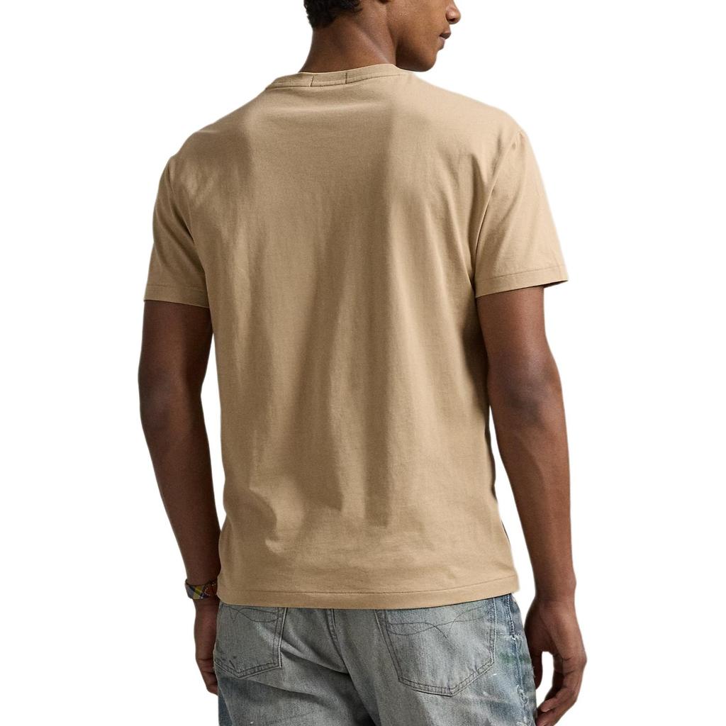 Polo Ralph Lauren Classic Fit Crew Neck Embroidered T-Shirt Unisex Tops 710936585-028