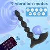 APP-Steuerung Analvibrator für Männer Prostata-Massagegerät Buttplug Analkugeln Sexspielzeug für Erwachsene für Frauen Männliches Schwules Masturbatorspielzeug