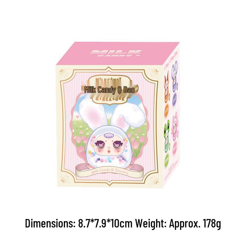 

Q-Bao Milk Candy Oil Leak Blind Box: Cute Desktop Ornaments with Multiple Styles and Trendy Oil Injection Designs.