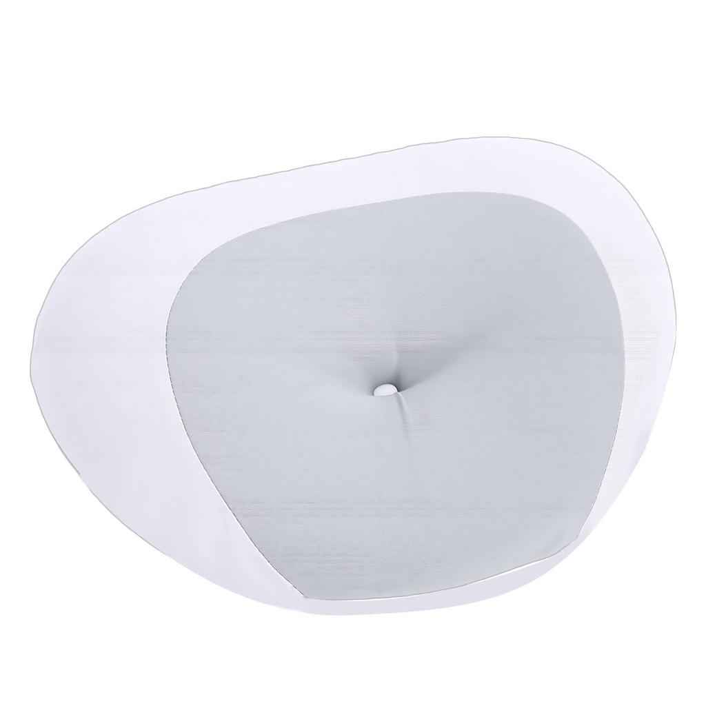 Travel Memory Foam Pillow Ergonomic Portable Cervical Neck Pillow for Outdoor Travel Camping Gray