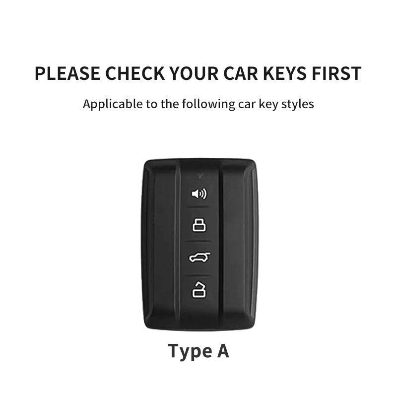 Car Remote Key Fob Case Cover Protector Shell Bag For Great Wall Gwm Wey Tank 300 500 Tank300 Tank500 Keychain Leather Accessory