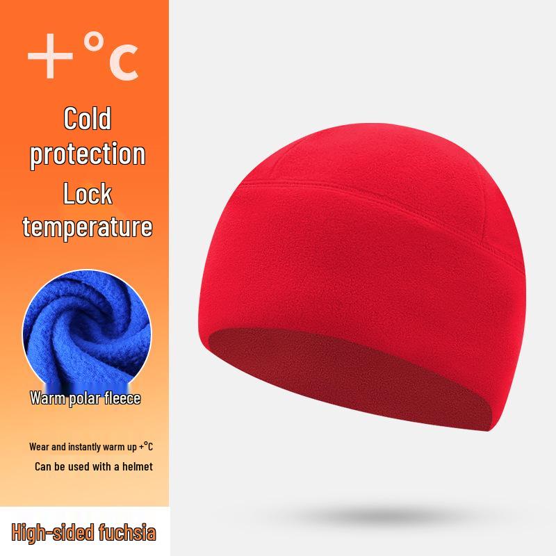 Thick Fleece Ear-Protective Winter Motorcycle Helmet Liner