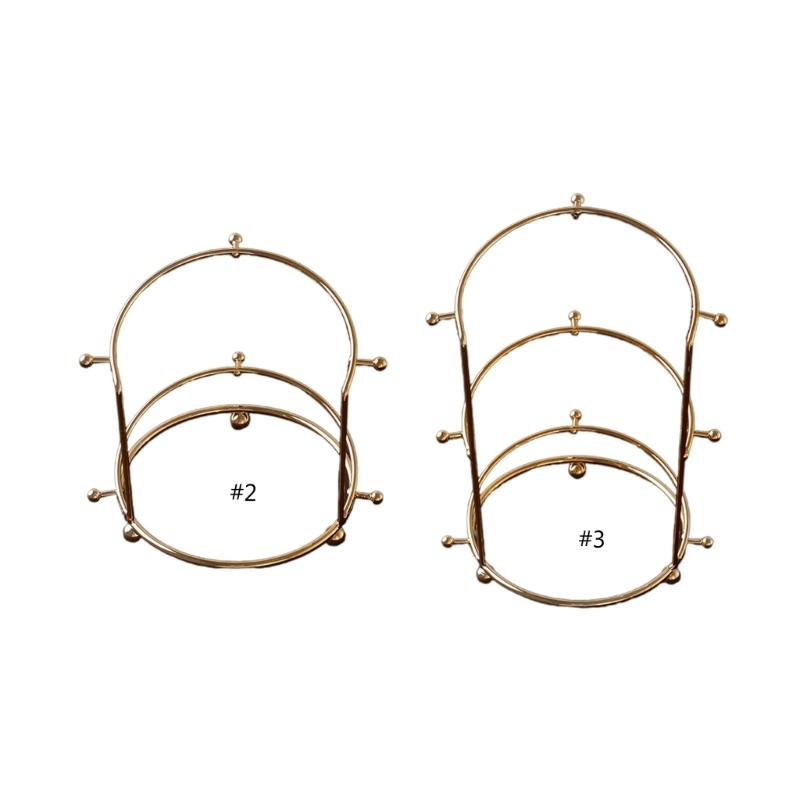 Bridal Hairband Chinese Rockhopper Tiara Jewelry Rack Crown Hair Accessories Placed Props 2 Layer 3 Layer Display Rack