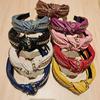 Stylish PU Headbands with Knot Soft Unique Hair Hoop Multiple Styles Headdress for Ladies and Teens
