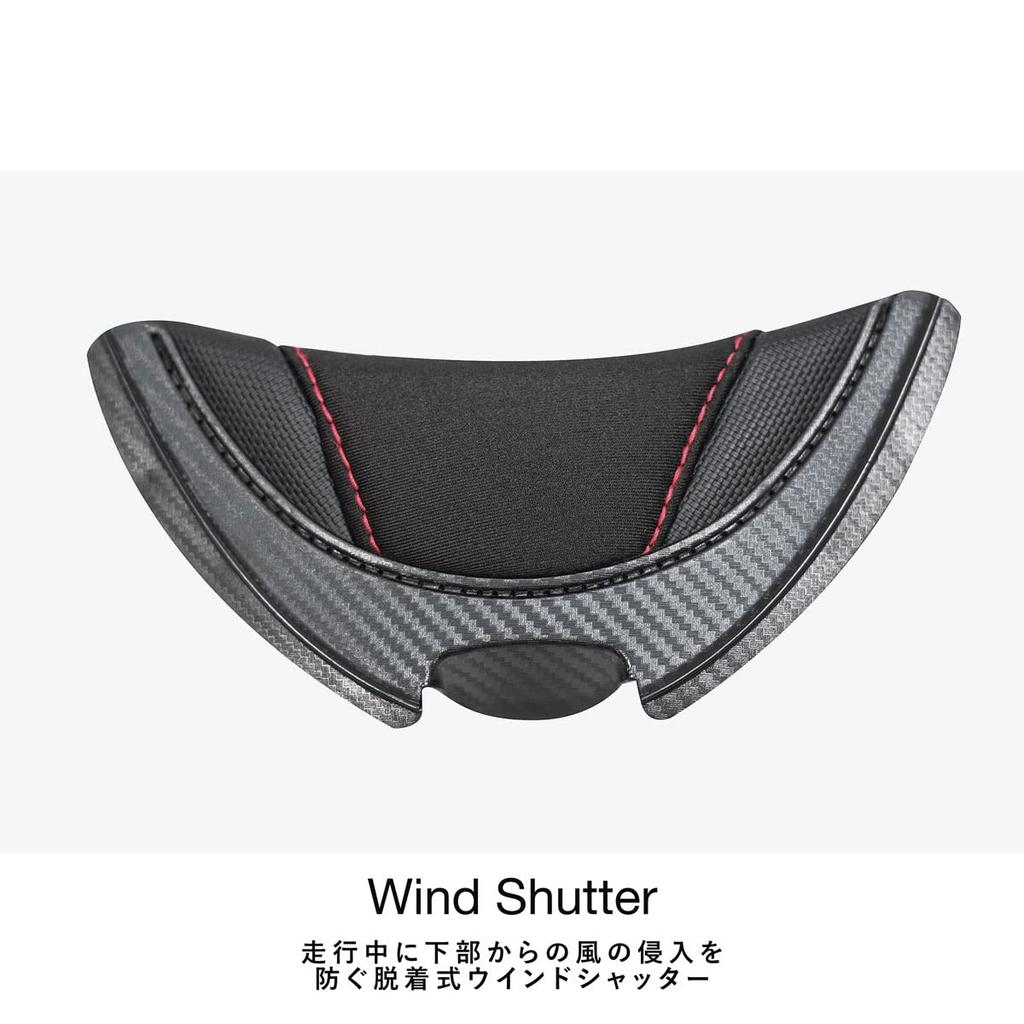 KOMINE Motorcycle FL System Helmet Matte Black L UV Protection Shield High Strength ABS Shell Inner Visor Full Face Magnetic Buckle HK-171