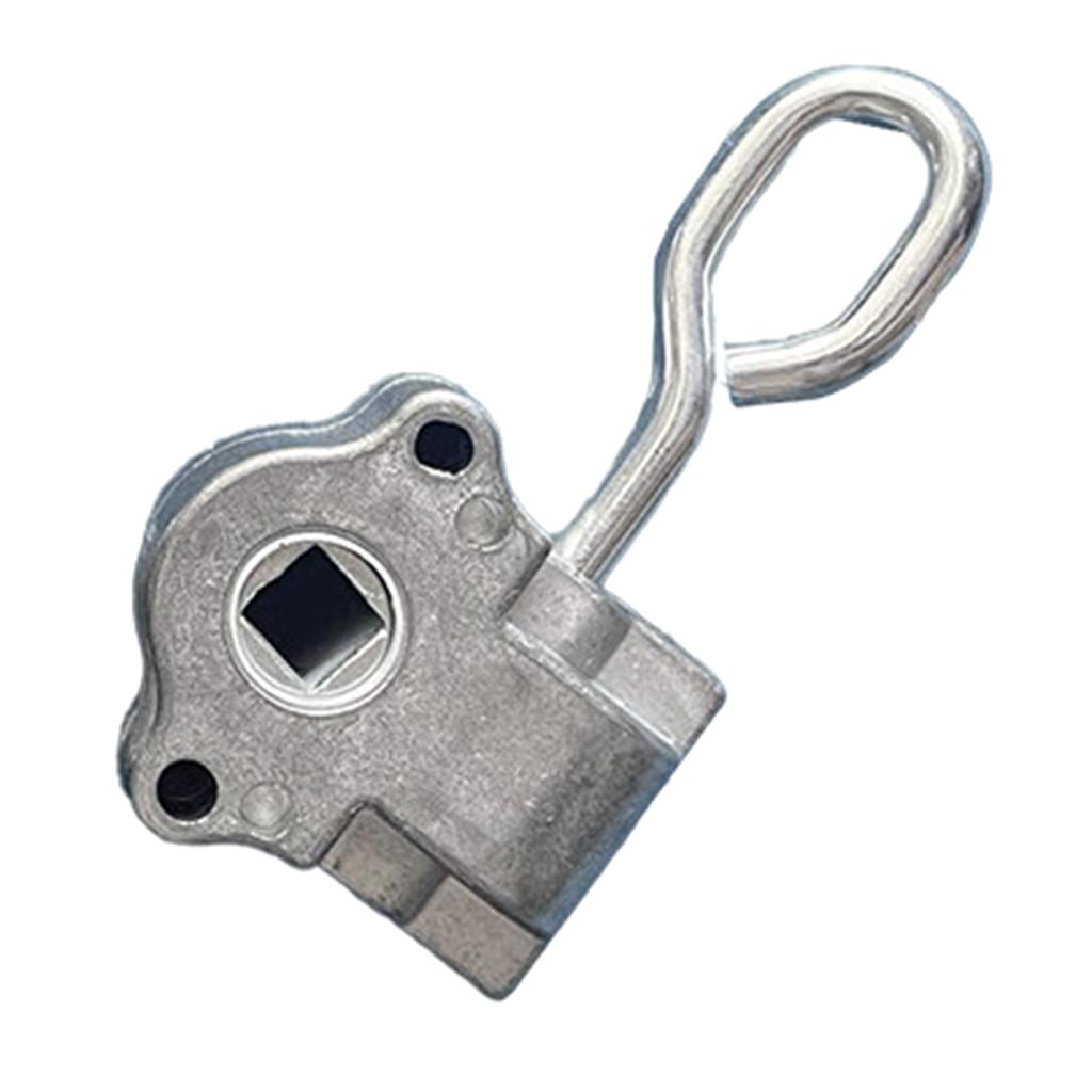 Solid markise snekkedrev Enkel installasjon Manuell sveiv Bærbart tilbehør for rullgardiner Utendørs bruk