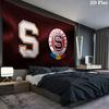 Iron Sparta Wall tapestry, aesthetic printed fabric blanket, suitable for bedroom, living room, and home decor.