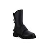 Women's Leather Biker Boot 'Black' 8T8076AEGDF08M4