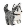 Electric Plush Dog Cognitive Ability Interactive Ability Fine Workmanship Barking Walking Electric Dog Plush Toys for Kids