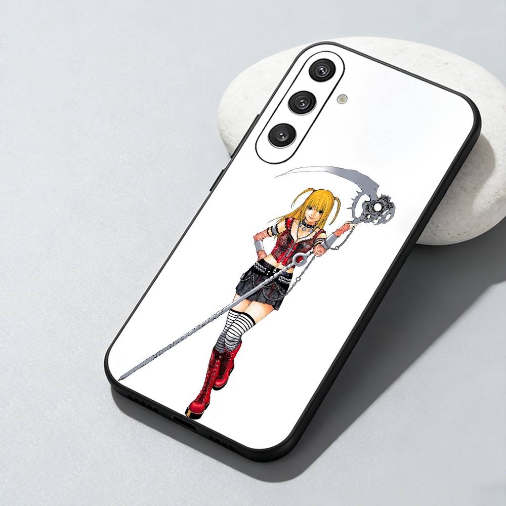 

Чехол для телефона D-Death Misa N-Note для Samsung Galaxy A73,A72,A71,A70,A52,A51 Другие Мягкая Черная Крышка Samsung a41