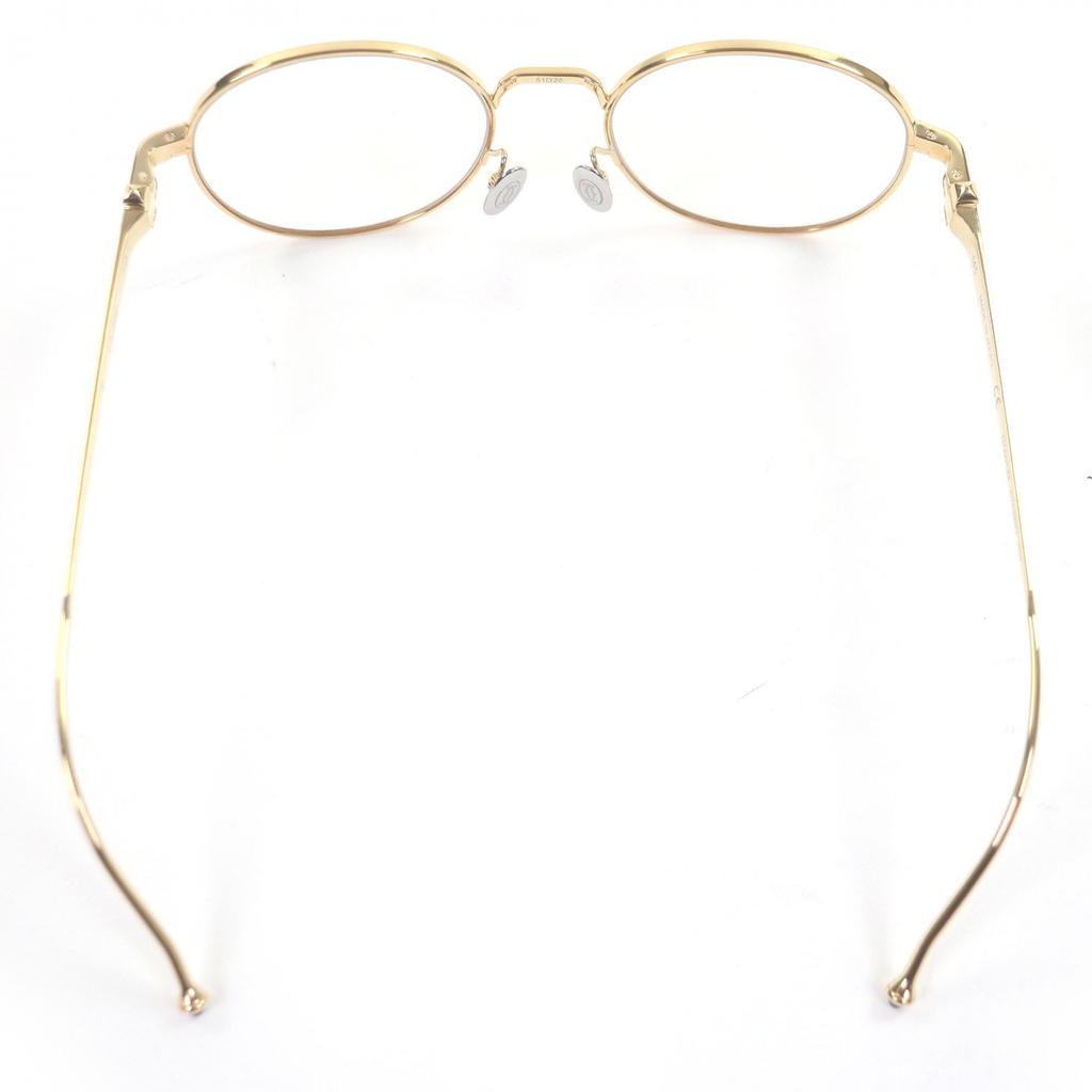 Great Cartier Glasses Pasha de Cartier gold Titanium mens CT0293O Used