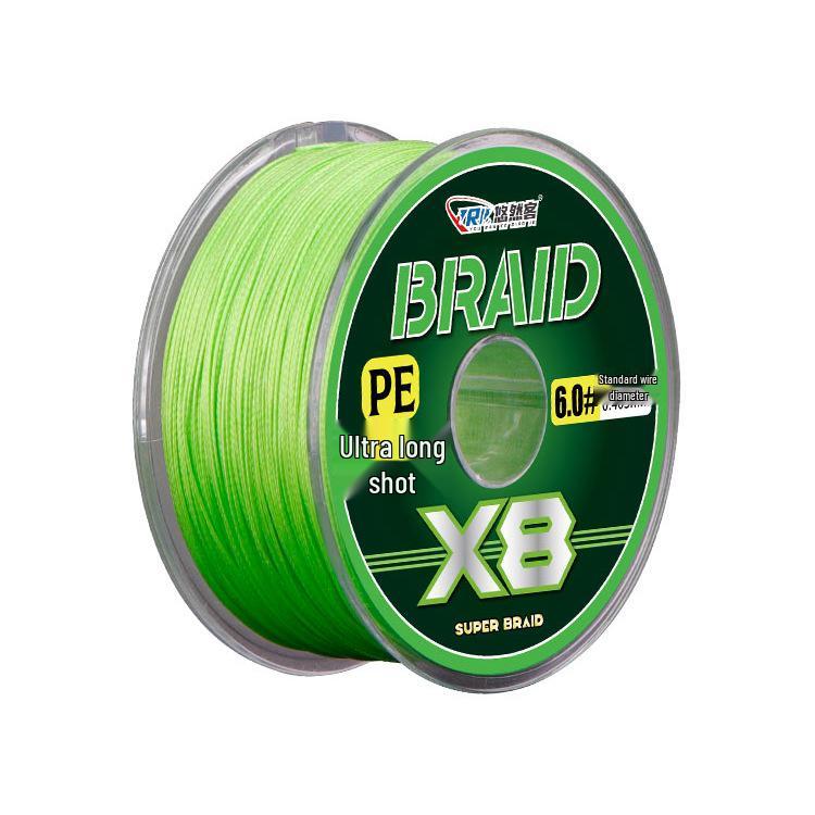 Importierte 12-Strang Da Li Ma PE-Angelschnur für Mikrolöder, Vorfächer, Anker & Schwarzbarsch - Originalprodukt