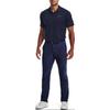 Under Armour Solid Color Golf Sports Short Sleeve Polo Shirt Men Tops Navy-Blue 1377374-410