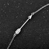 Sterling Silver Pendant Necklace Cupid's Arrow Charm for Man and Women Birthday Valentine's Day Gift Hot Sale